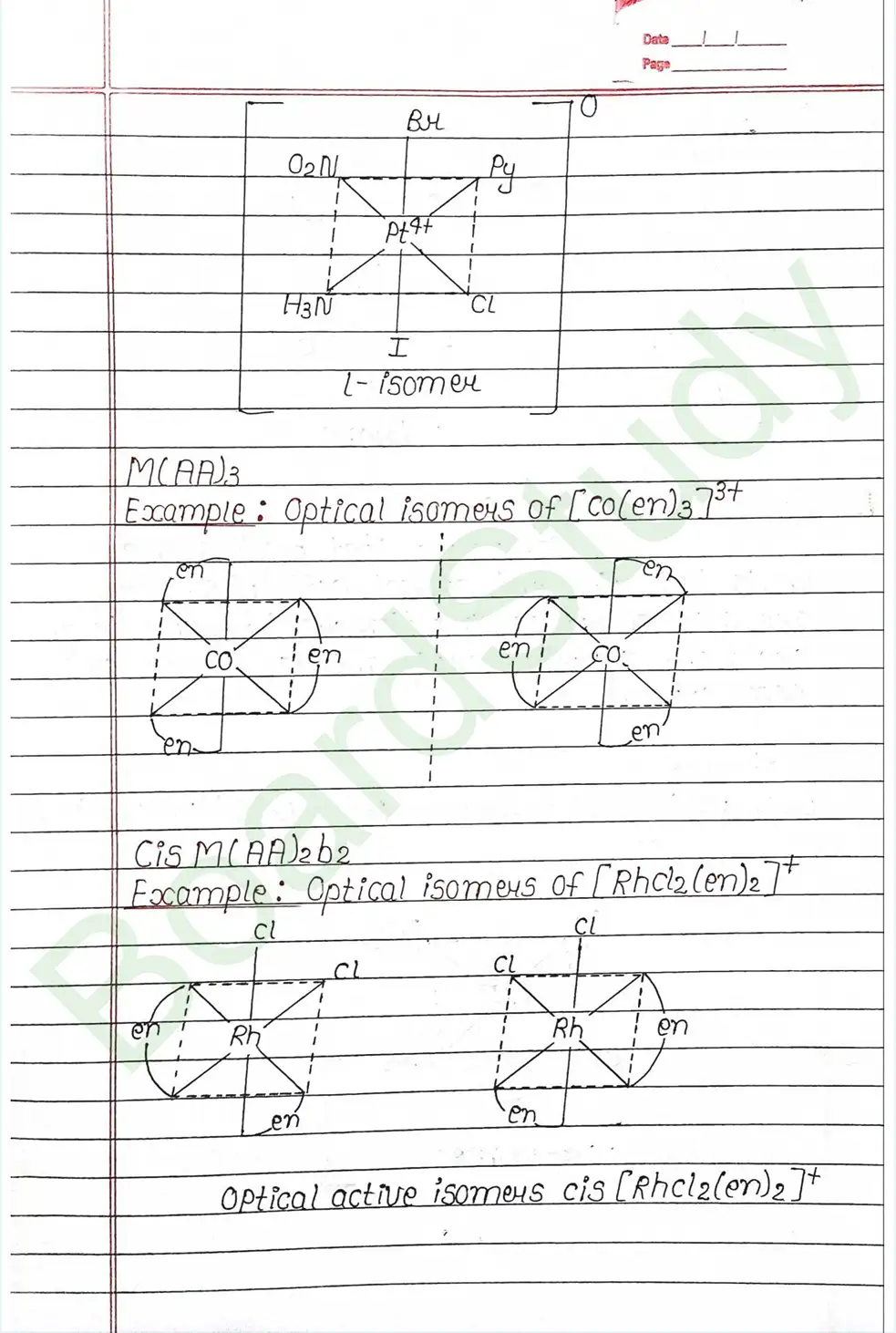 NCERT Class 12 Chemistry Chapter 5 Notes Coordination Compounds (Handwritten PDF Notes) 28 5. Coordination Compounds_page-0028