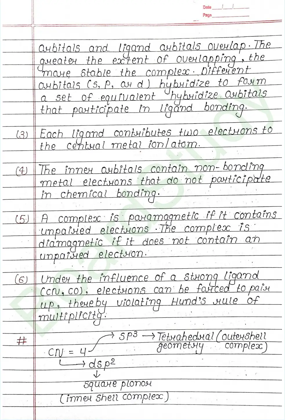 NCERT Class 12 Chemistry Chapter 5 Notes Coordination Compounds (Handwritten PDF Notes) 30 5. Coordination Compounds_page-0030