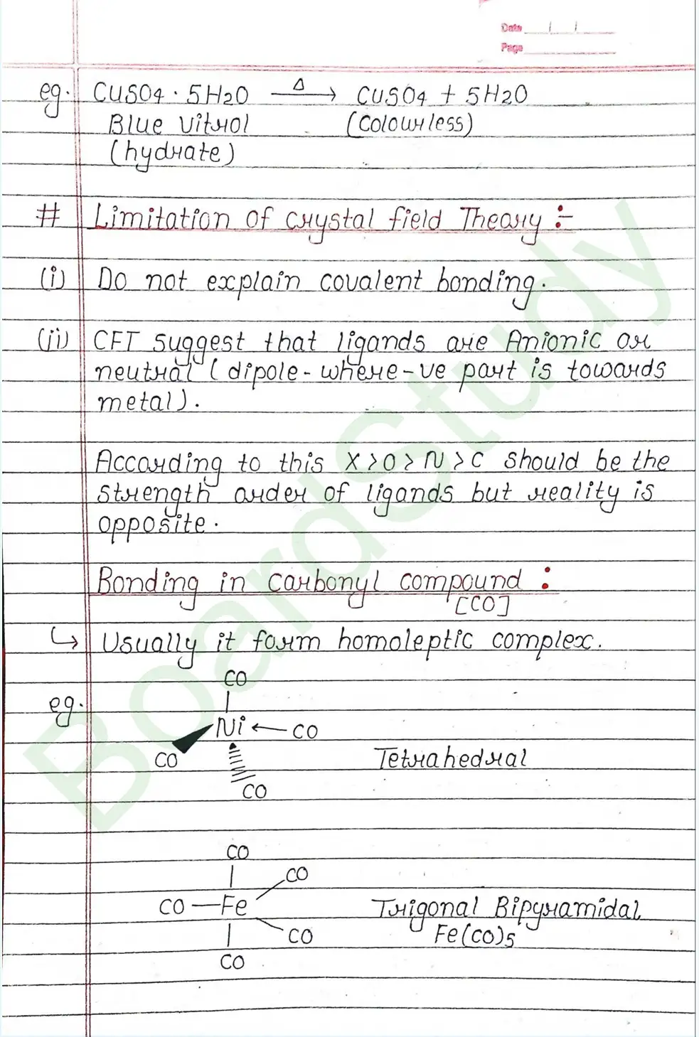 NCERT Class 12 Chemistry Chapter 5 Notes Coordination Compounds (Handwritten PDF Notes) 44 5. Coordination Compounds_page-0044