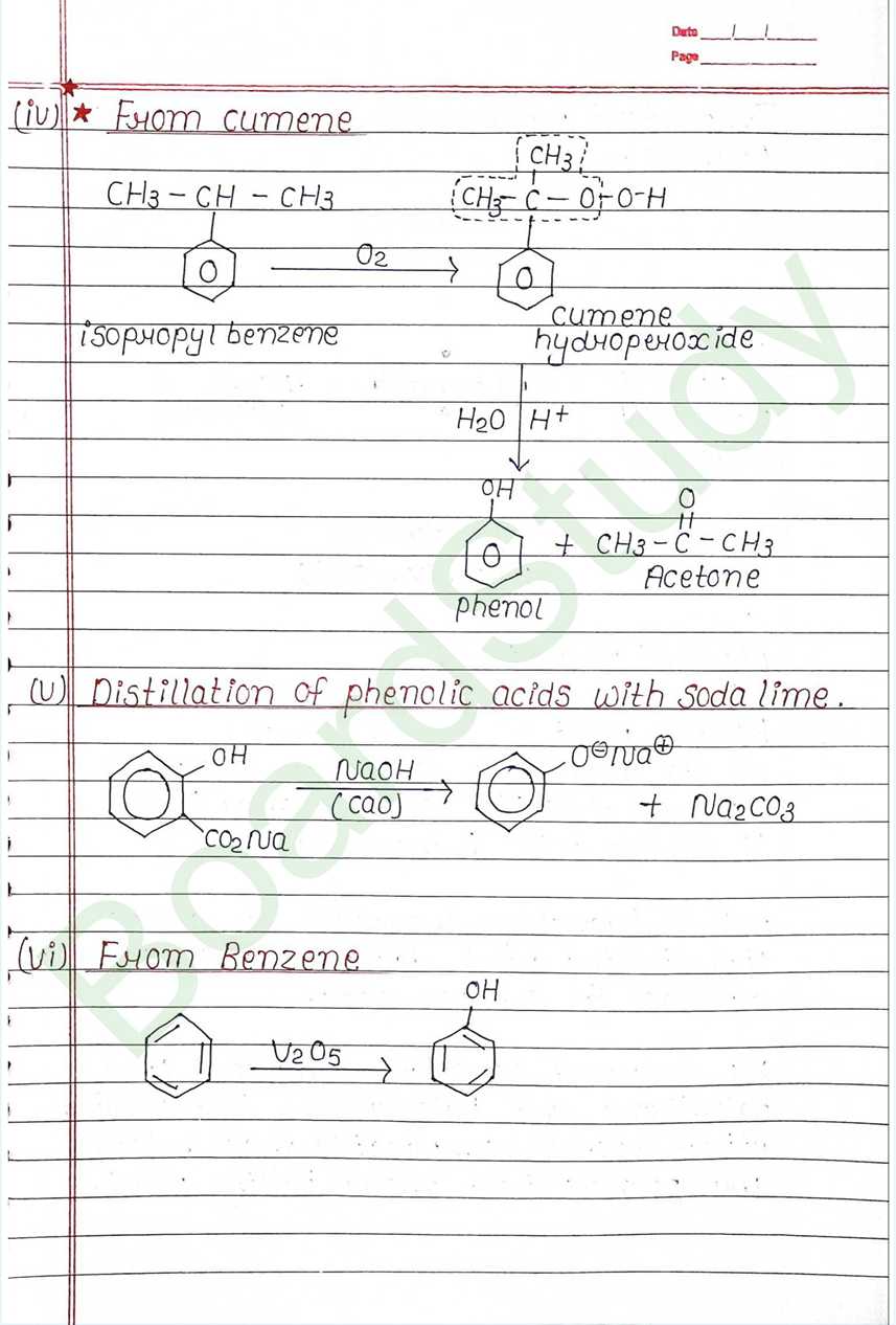 NCERT Class 12 Chemistry Chapter 7 Notes Alcohols, Phenols and Ethers (Handwritten PDF Notes) 17 7. Alcohol phenol & ether_page-0017