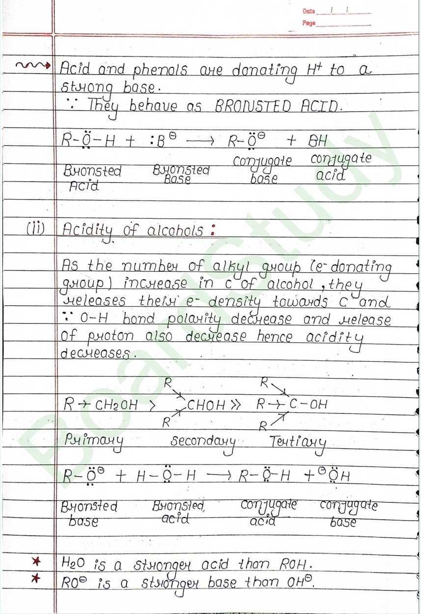 NCERT Class 12 Chemistry Chapter 7 Notes Alcohols, Phenols and Ethers (Handwritten PDF Notes) 22 7. Alcohol phenol & ether_page-0022