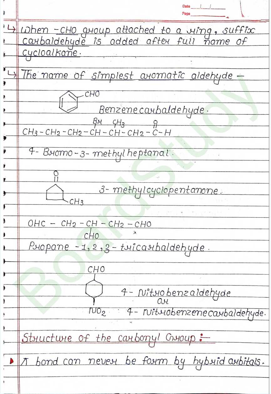 NCERT Class 12 Chemistry Chapter 8 Notes Aldehydes Ketones and Carboxylic Acids (Handwritten PDF Notes) 5 8. Aldehydes, Ketones and Carboxylic Acids_page-0005