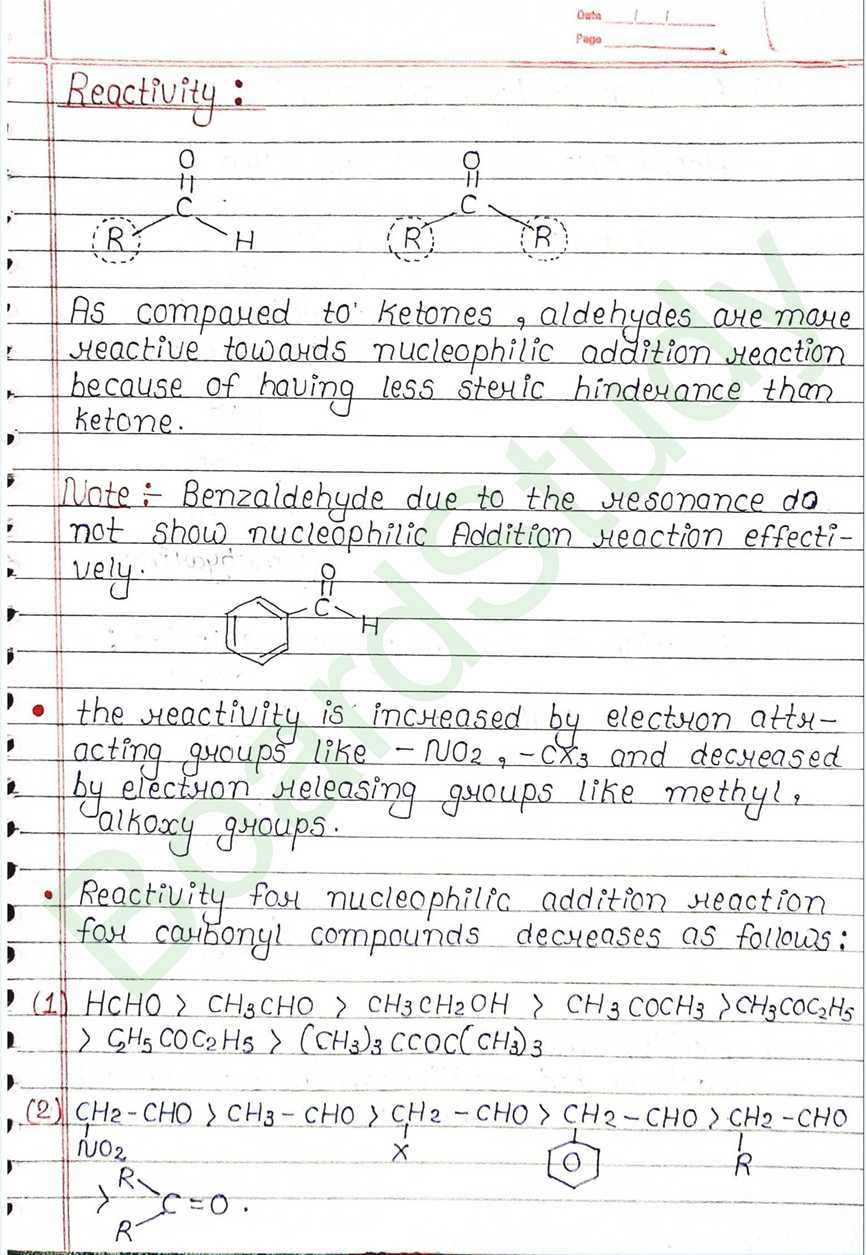 NCERT Class 12 Chemistry Chapter 8 Notes Aldehydes Ketones and Carboxylic Acids (Handwritten PDF Notes) 15 8. Aldehydes, Ketones and Carboxylic Acids_page-0015