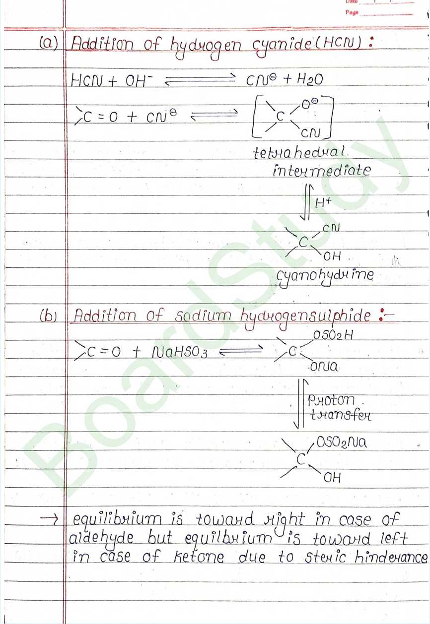 NCERT Class 12 Chemistry Chapter 8 Notes Aldehydes Ketones and Carboxylic Acids (Handwritten PDF Notes) 16 8. Aldehydes, Ketones and Carboxylic Acids_page-0016