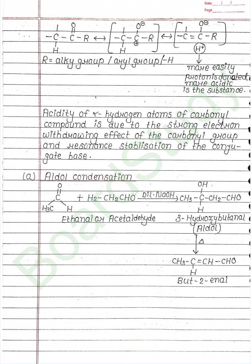 NCERT Class 12 Chemistry Chapter 8 Notes Aldehydes Ketones and Carboxylic Acids (Handwritten PDF Notes) 22 8. Aldehydes, Ketones and Carboxylic Acids_page-0022