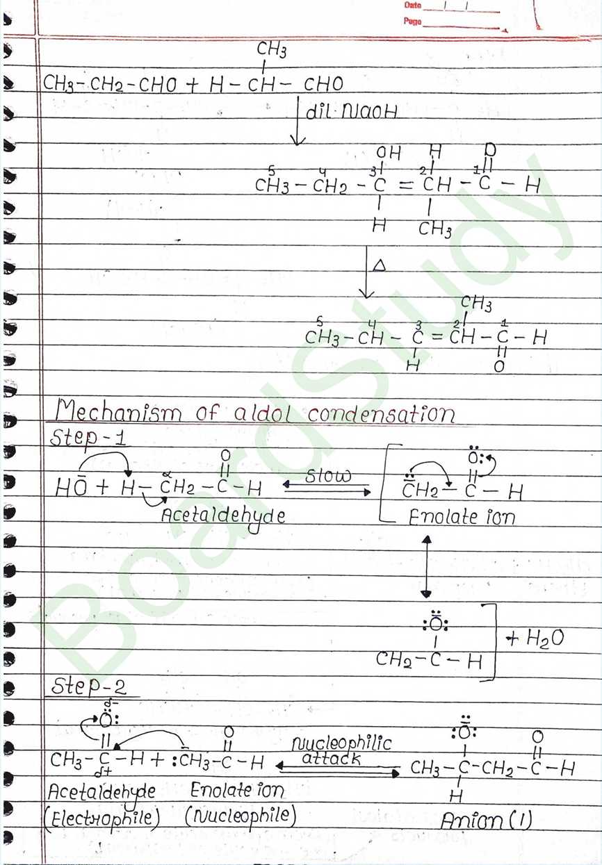 NCERT Class 12 Chemistry Chapter 8 Notes Aldehydes Ketones and Carboxylic Acids (Handwritten PDF Notes) 23 8. Aldehydes, Ketones and Carboxylic Acids_page-0023