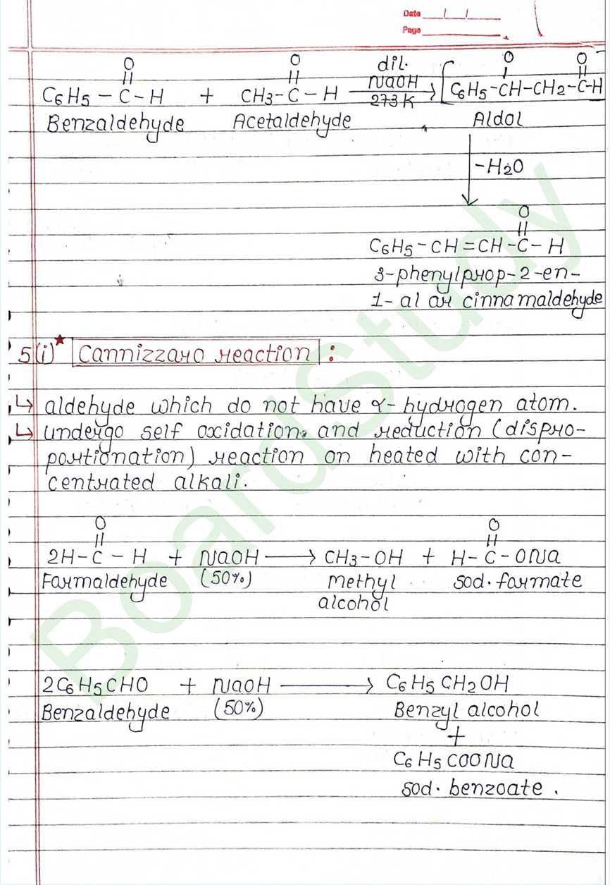 NCERT Class 12 Chemistry Chapter 8 Notes Aldehydes Ketones and Carboxylic Acids (Handwritten PDF Notes) 25 8. Aldehydes, Ketones and Carboxylic Acids_page-0025