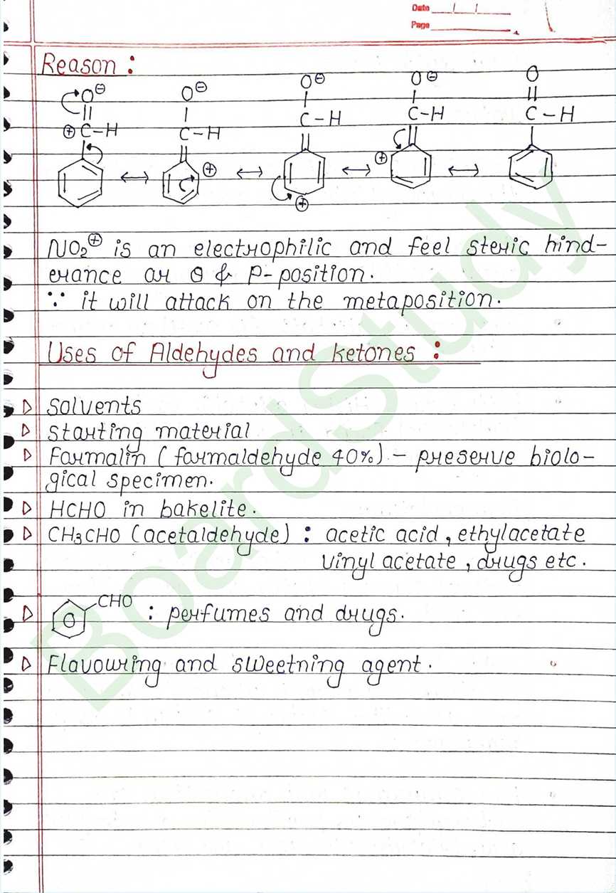 NCERT Class 12 Chemistry Chapter 8 Notes Aldehydes Ketones and Carboxylic Acids (Handwritten PDF Notes) 27 8. Aldehydes, Ketones and Carboxylic Acids_page-0027