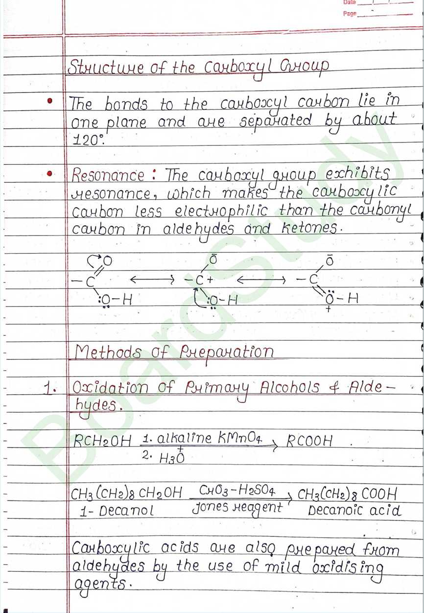 NCERT Class 12 Chemistry Chapter 8 Notes Aldehydes Ketones and Carboxylic Acids (Handwritten PDF Notes) 30 8. Aldehydes, Ketones and Carboxylic Acids_page-0030