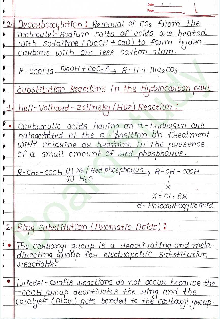 NCERT Class 12 Chemistry Chapter 8 Notes Aldehydes Ketones and Carboxylic Acids (Handwritten PDF Notes) 39 8. Aldehydes, Ketones and Carboxylic Acids_page-0039