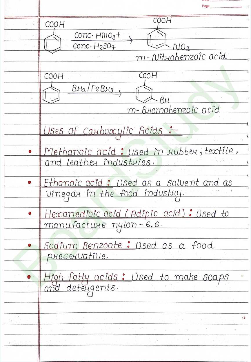 NCERT Class 12 Chemistry Chapter 8 Notes Aldehydes Ketones and Carboxylic Acids (Handwritten PDF Notes) 40 8. Aldehydes, Ketones and Carboxylic Acids_page-0040