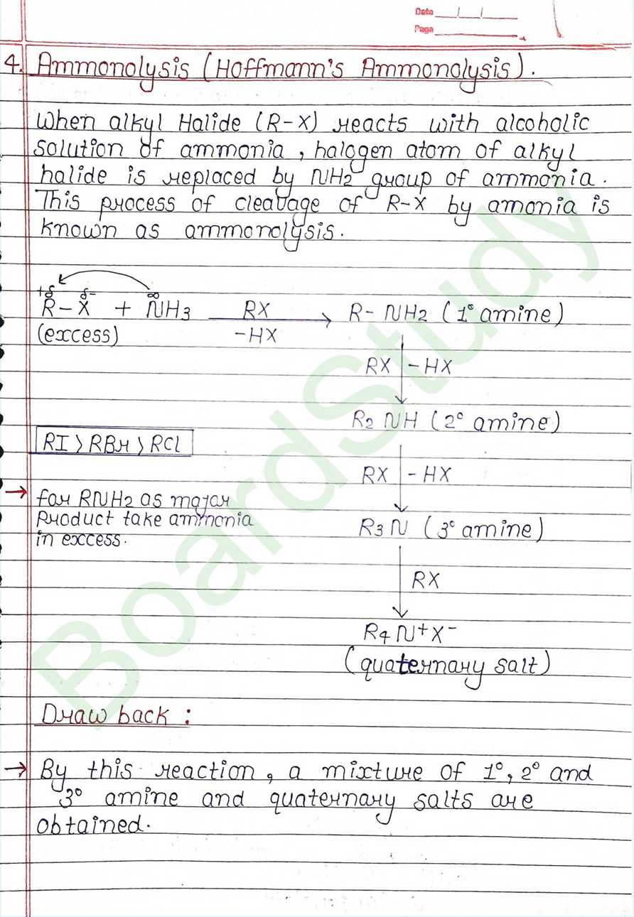 NCERT Class 12 Chemistry Chapter 9 Notes Amines (Handwritten PDF Notes) 7 9. Amines_page-0007
